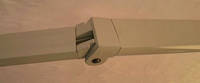 HW Kassetten-Markise elektrisch T122, Vollkassette Volant 4x3m Polyester Gelb/Weiß