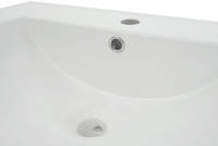 HW Waschbecken Waschtisch HWC-D16 eckig Weiß 61cm