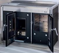 KLOVER Küchenherd Pellet wasserführend SMART 120 INOX 20,8 kW 