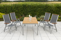 MX Gartenmöbel Esstichgruppe 5tlg. Siena FSC ® Akazie Tisch 150x90