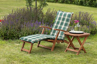 MX Gartenliege Deckchair Set 3tlg. Eukalyptusholz