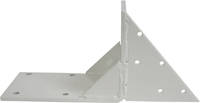 HW 3er-Set Dachsparrenadapter für Kassetten-Markise T124 weiß